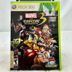 Marvel Vs. Capcom 3 Fate of Two Worlds (XBOX 360, 2011, Capcom)